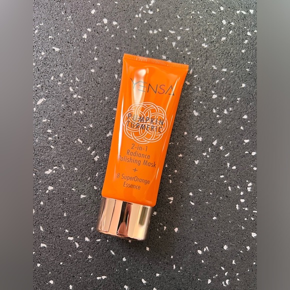 YENSA | PUMPKIN TURMERIC 2-IN-1 RADIANCE POLISHING MASK - Picture 7 of 9